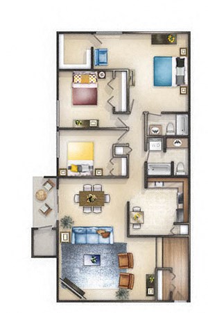 Large 3 Bedroom apartment with bedroom suite Large 3 Bedroom apartment in Rockville MD